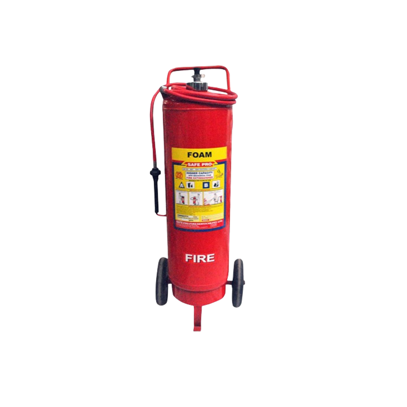 Mechanical Foam Wheeled Fire Extinguisher 45 Ltr
